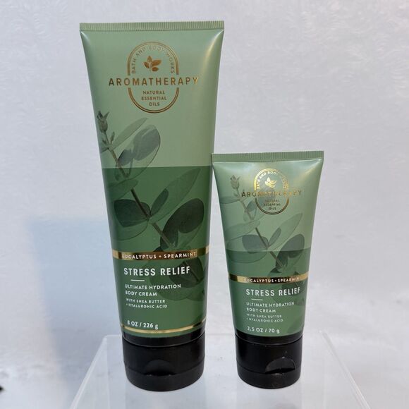 2 Bath & Body Works Aromatherapy STRESS RELIEF - Picture 1 of 4